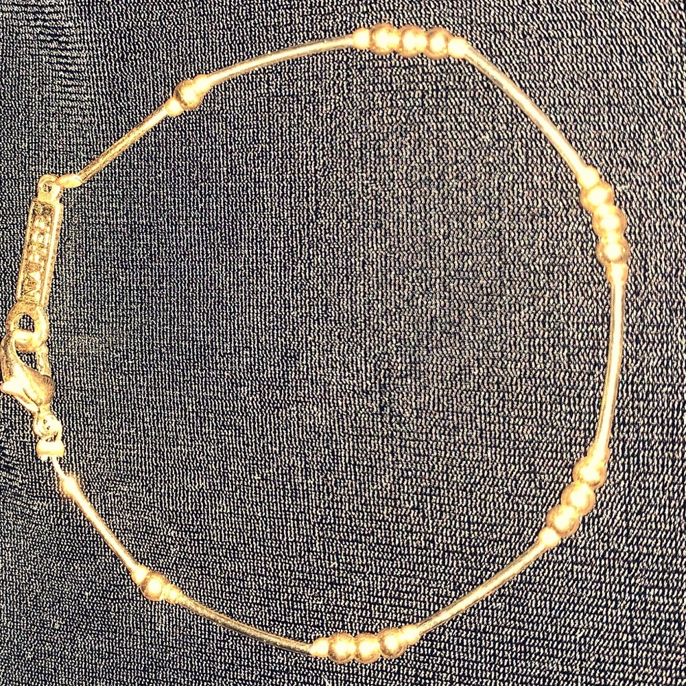 Golden Beaded Bracelet